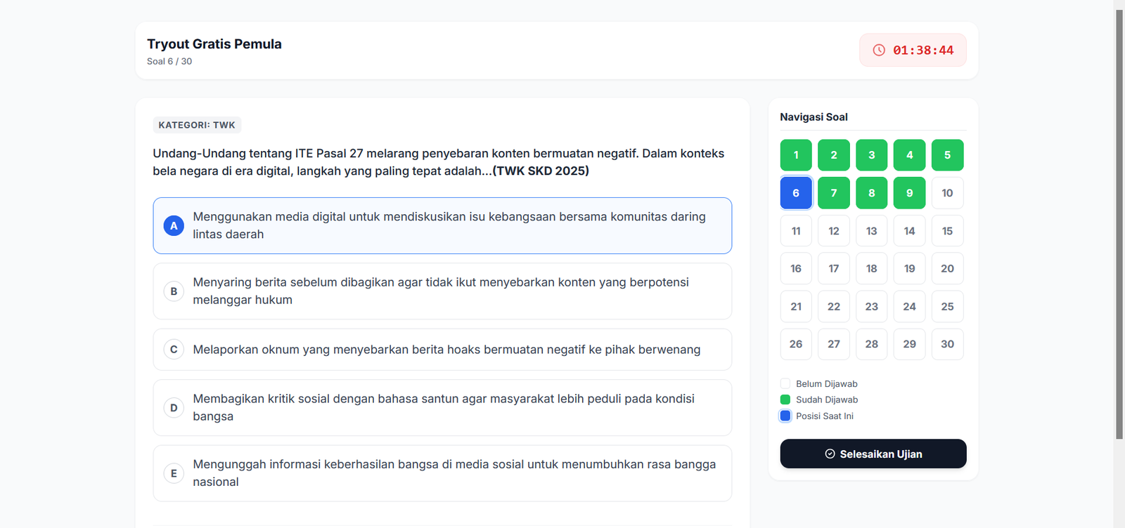 Screenshot CBT 2